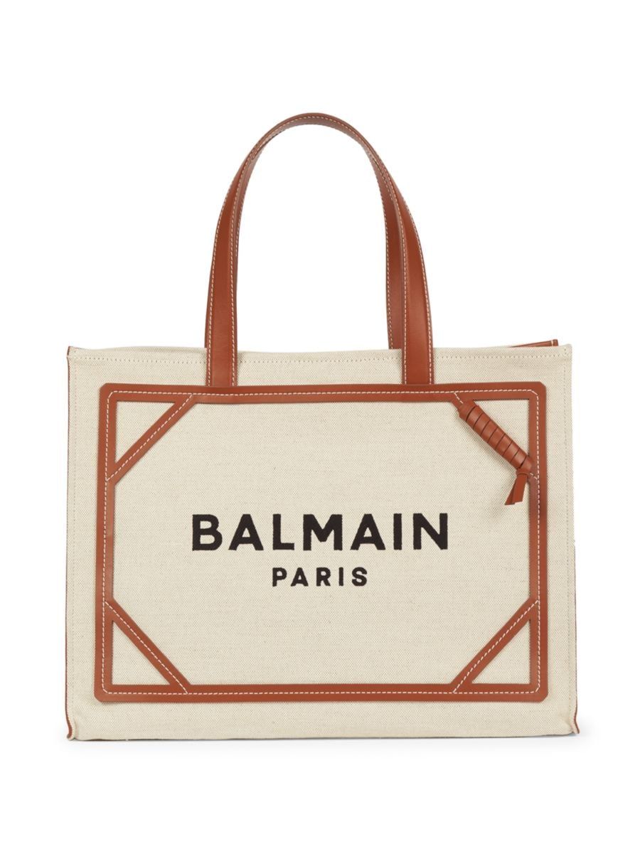 Balmain B-Army Logo Tote | Saks Fifth Avenue