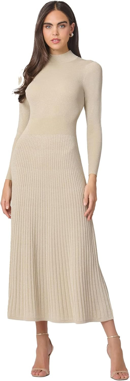 Shoshanna Women's Fine Gauge Knit Autumn Dress | Amazon (US)