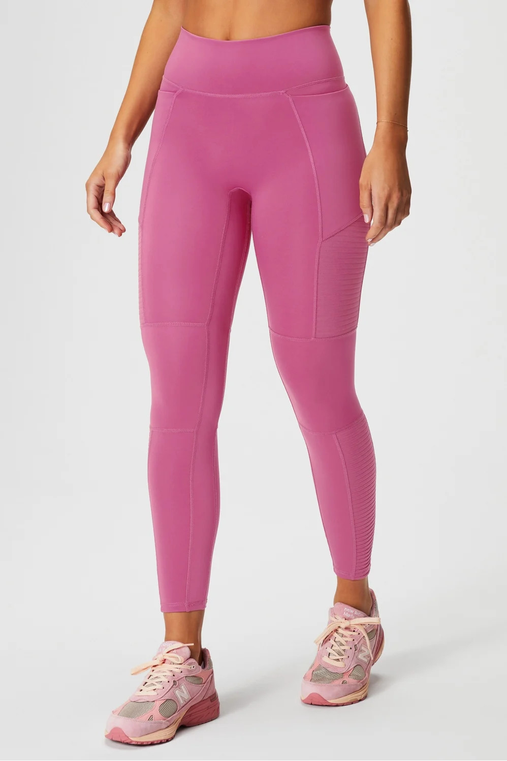 Motion365+ High-Waisted Moto Legging | Fabletics - North America