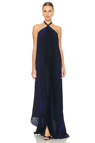 L'IDEE Deesse Gown in Midnight Shimmer from Revolve.com | Revolve Clothing (Global)