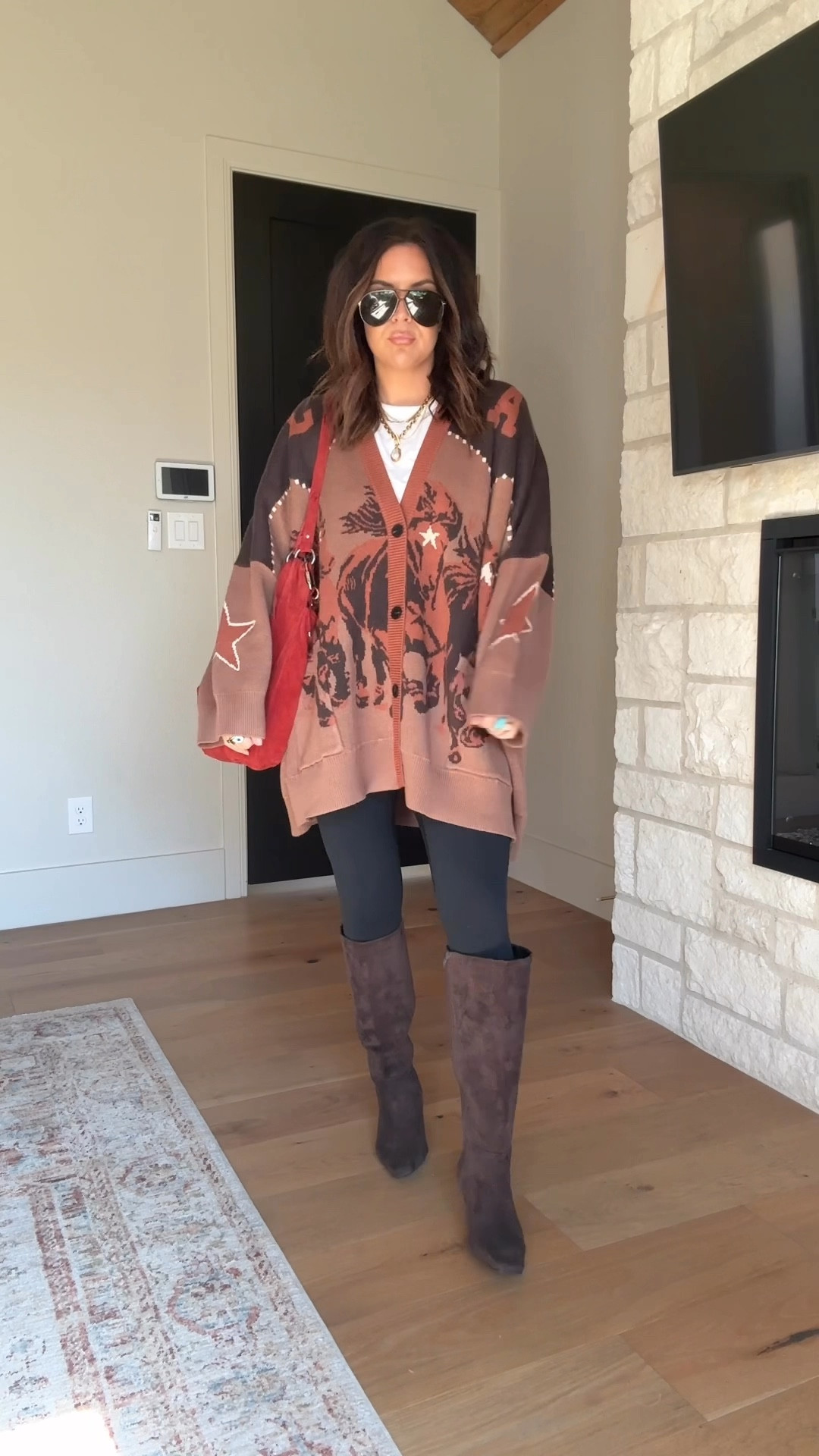 My favorite splurge brand!
Dressed in La La cardigans are collectors! I love love them!  I get the L/XL
Best comfort leggings with no front seam: large
Walmart boots. 


#LTKFindsUnder100 #LTKMidsize #LTKStyleTip

#LTKFindsUnder50 #LTKStyleTip #LTKMidsize