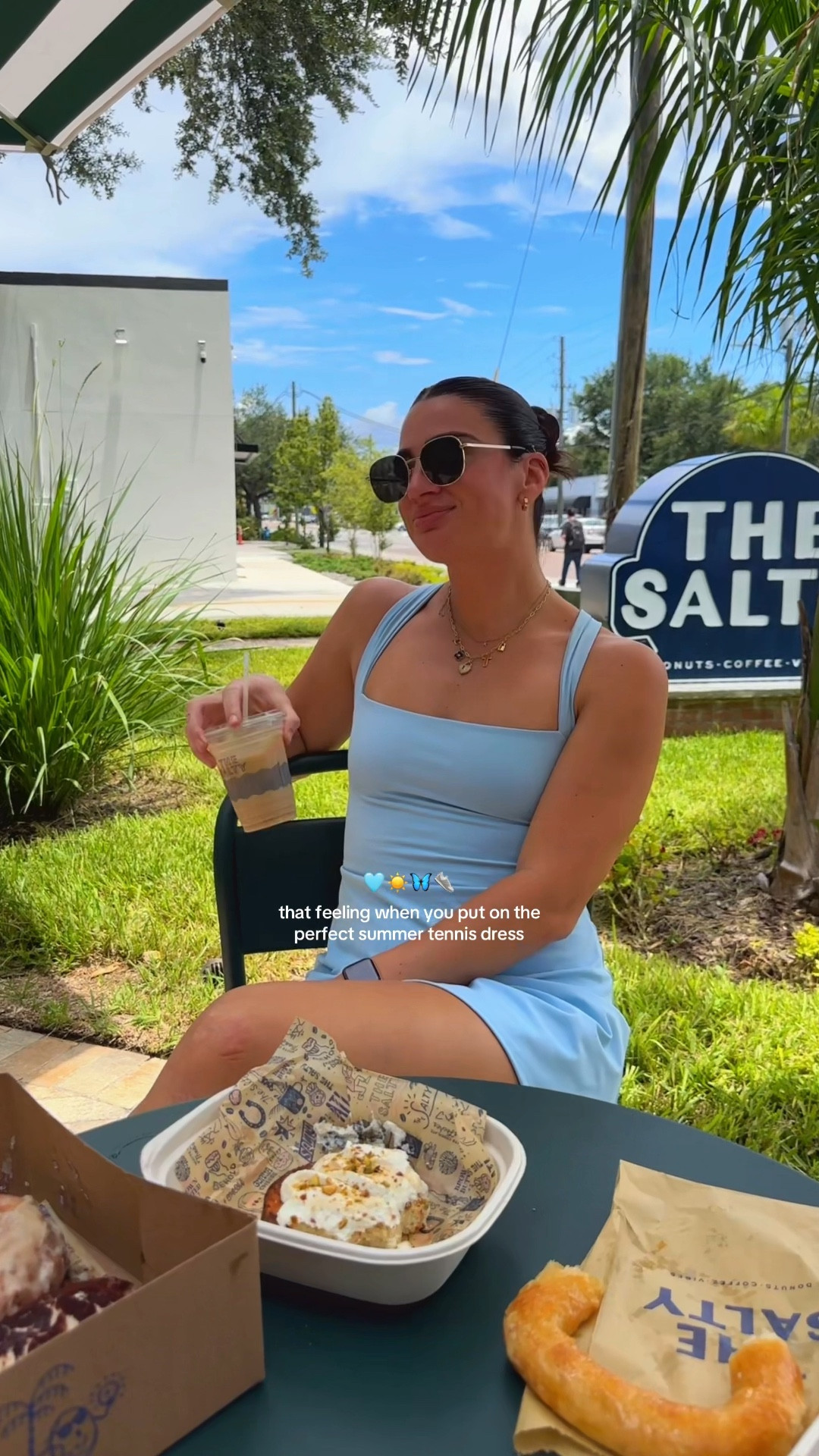 💙🦋☀️ #summer #tennisdress

#LTKActive #LTKFindsUnder50 #LTKSaleAlert