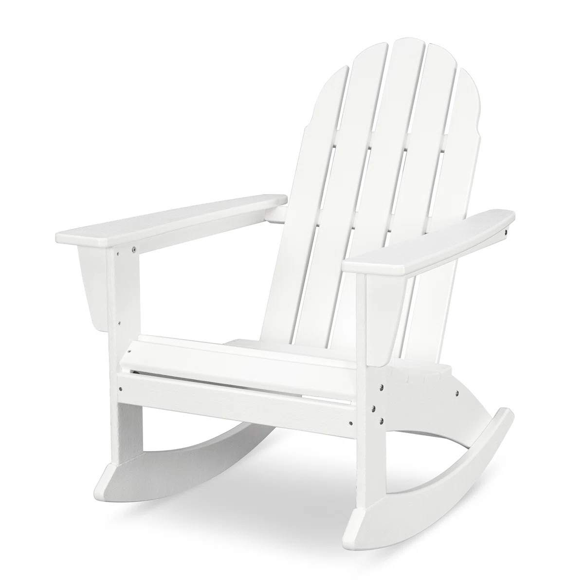 POLYWOOD Vineyard Adirondack Rocking Chair | Wayfair North America