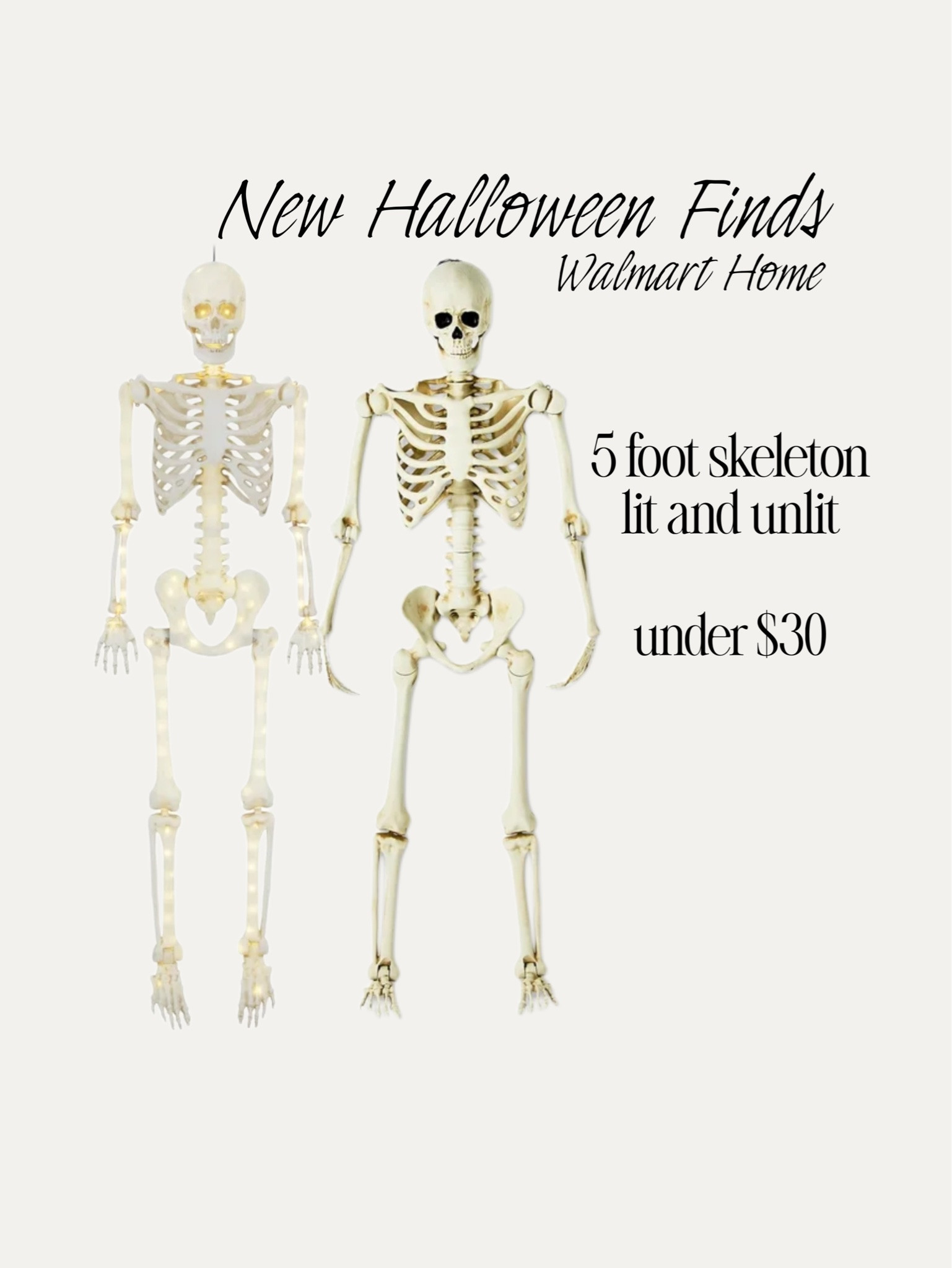 Look for less skeleton

Pottery barn for less
Walmart find
Halloween decor
Halloween

#LTKHome #LTKSeasonal #LTKSaleAlert