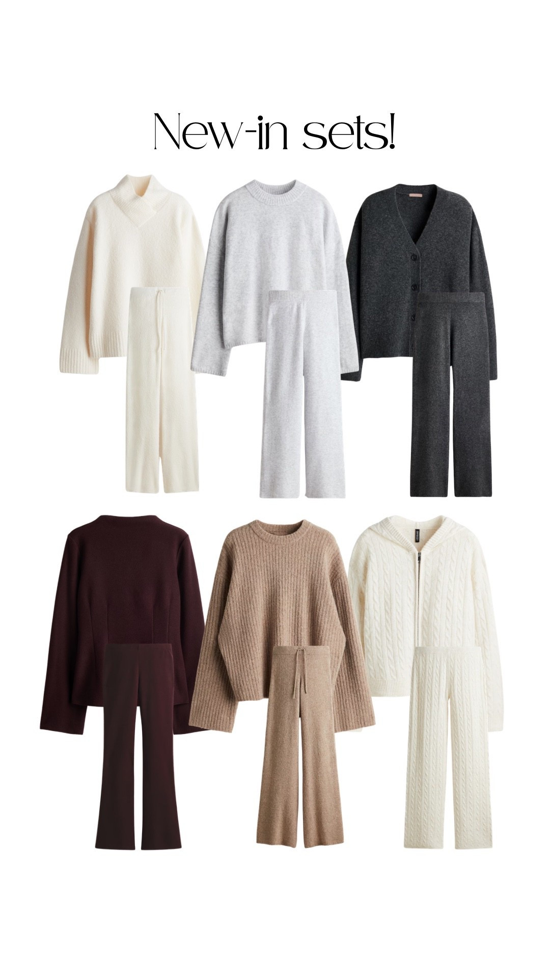 new in knitwear sets 🤤

#LTKuk #LTKwinter