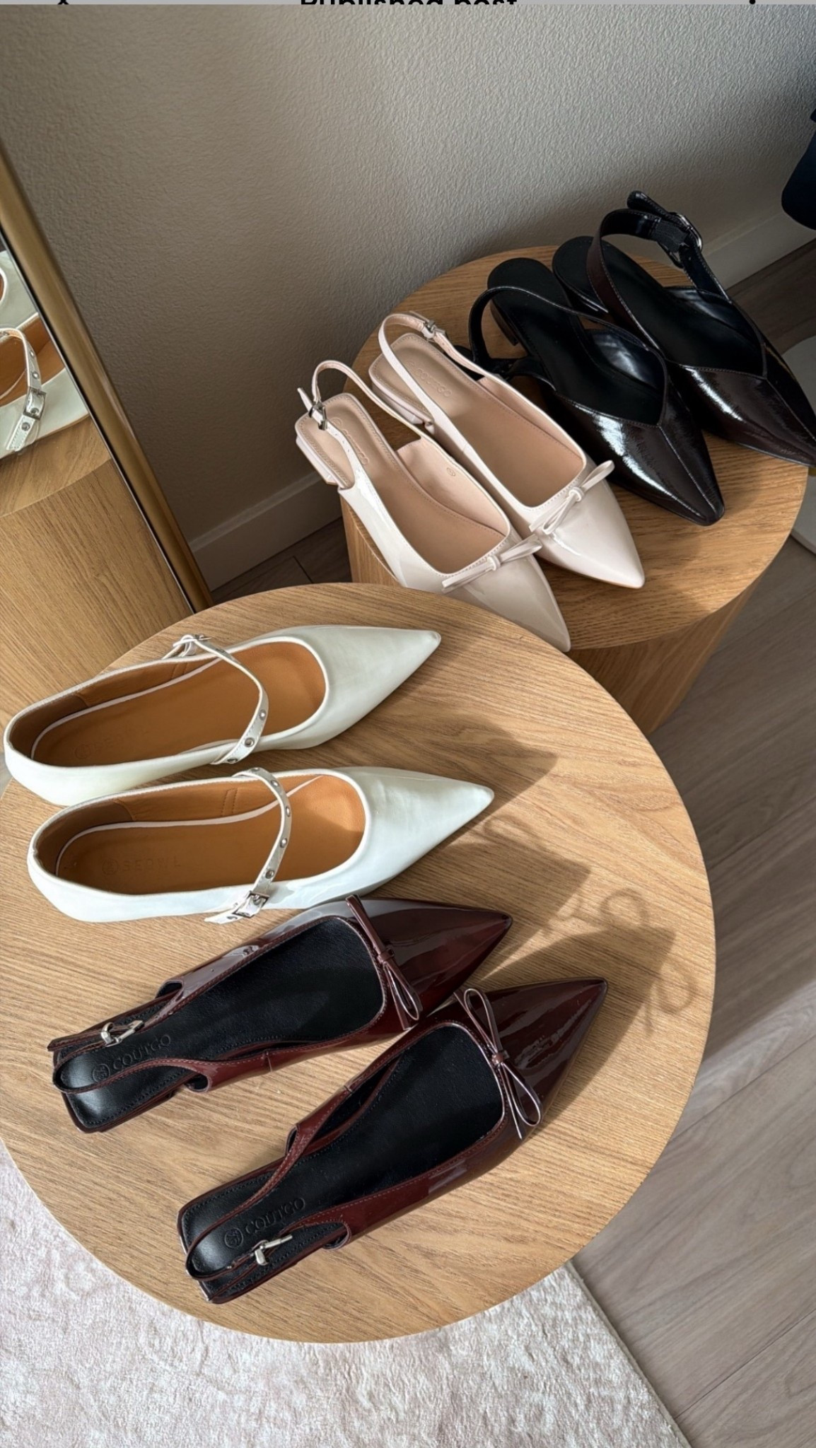 Sling backs 
Spring shoes
Women’s shoes
