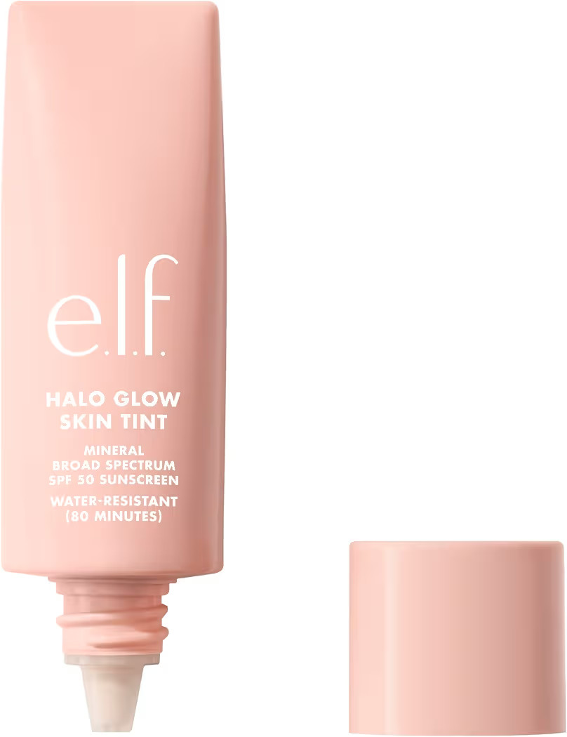 e.l.f. Halo Glow Skin Tint SPF 50, Tinted Moisturizer For Light, Buildable Coverage, Creates A Na... | Amazon (US)
