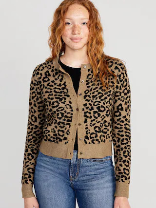 SoSoft Crop Cardigan Sweater | Old Navy (US)