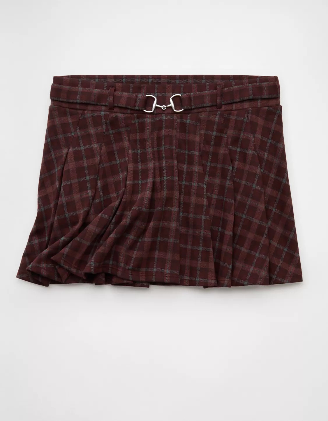 AE Mid-Rise Belted It Knit Skort | American Eagle Outfitters (US & CA)