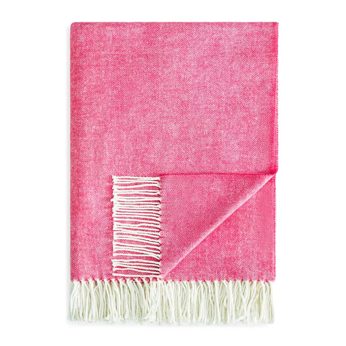 Herringbone Cotton Blend Throw | Bloomingdale's (US)