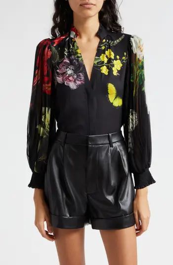 Ilan Floral Button-Up Shirt | Nordstrom