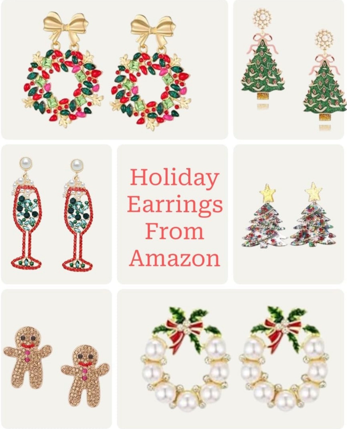 Affordable holiday earrings from Amazon! 

#LTKFindsUnder50 #LTKHoliday