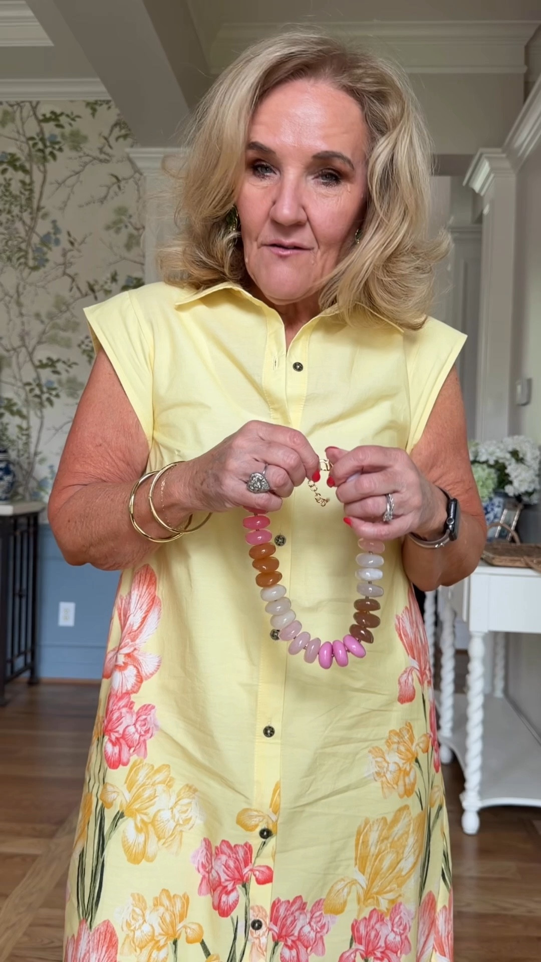 This dress is back in this prettiest print! I did size down to a small. Pair with sneakers, slides or heels, it works! 
My purse is avail in a bright green that’s soooo pretty! 
Linking other new arrivals from anthro! 

#LTKPetite #LTKOver40 #LTKSeasonal

#LTKWedding