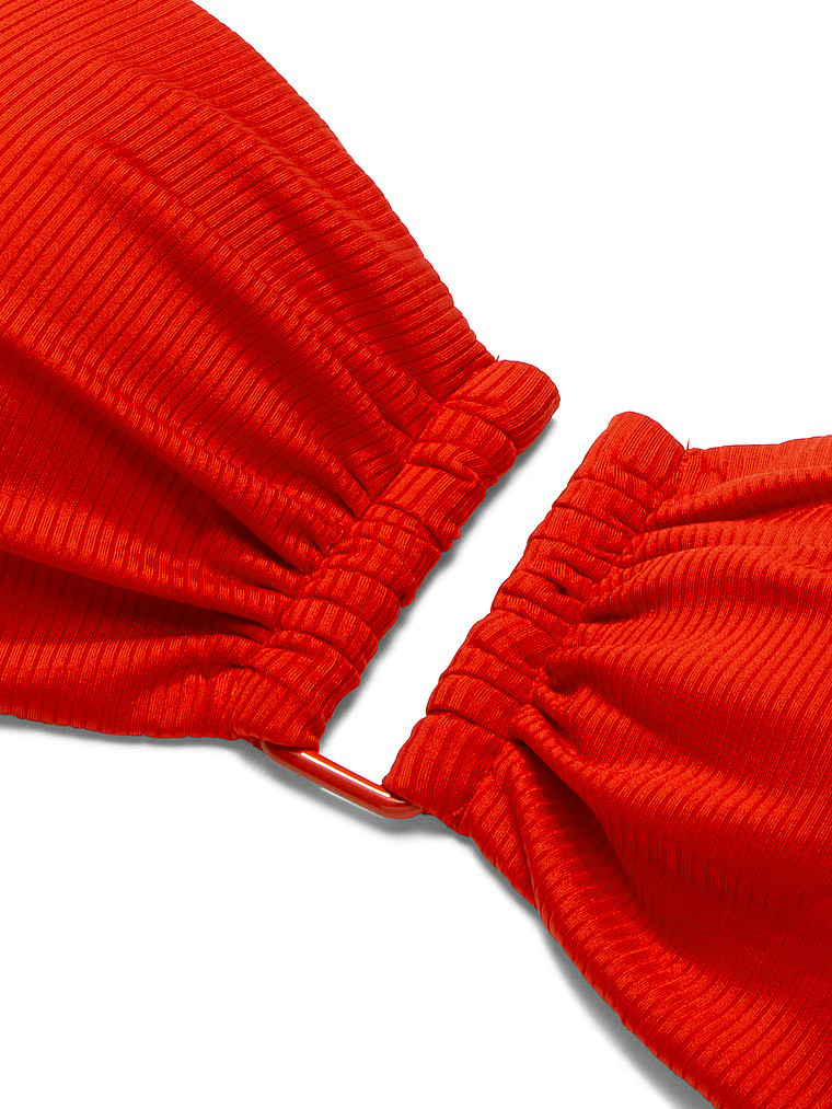 Mix-and-Match Ribbed Bandeau Bikini Top | Victoria's Secret (US / CA )