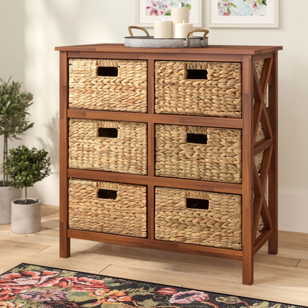 This woven basket storage chest is such a versatile piece for any home. The natural seagrass drawers bring warmth and texture, while the wood frame adds a rustic touch. Perfect for organizing entryways, bedrooms, or living spaces in style! #homedecor #storagesolutions #bohostyle

#LTKHome