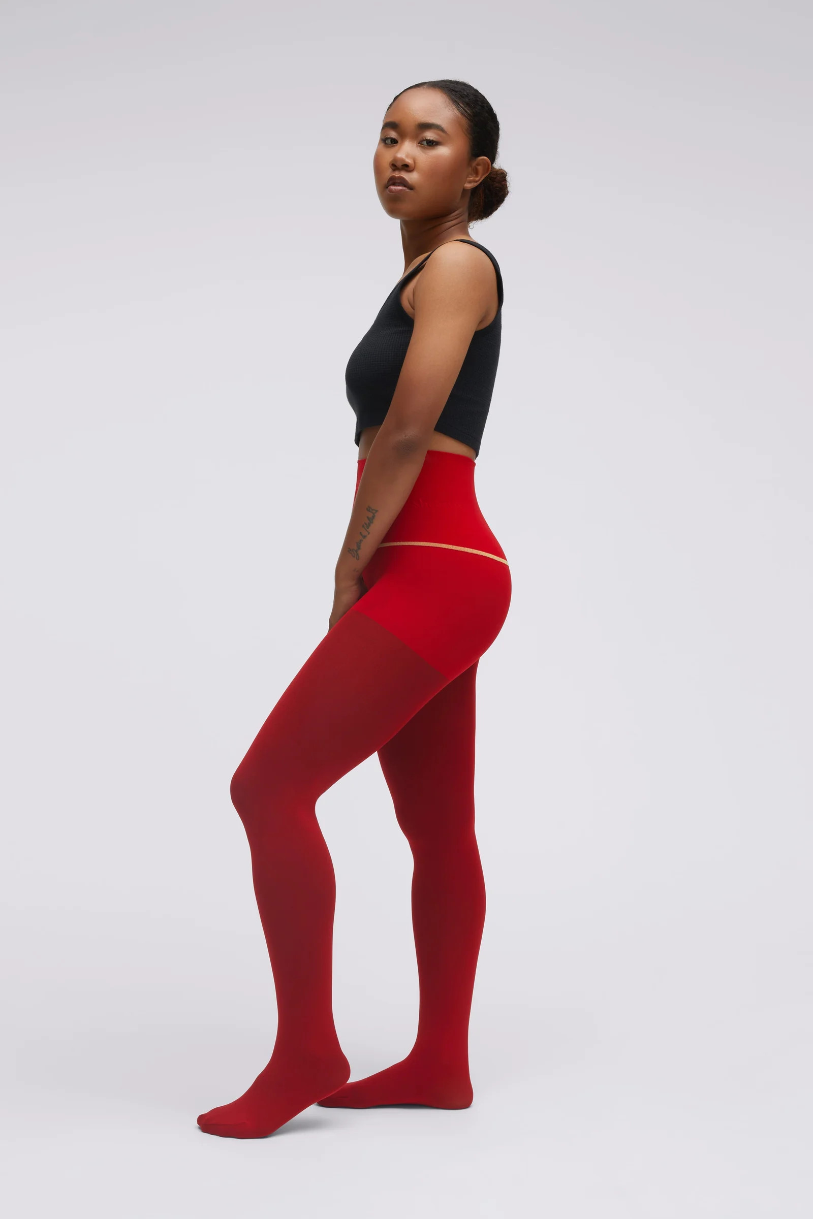 Festive Semi Opaque Rip-Resist Tights | Sheertex