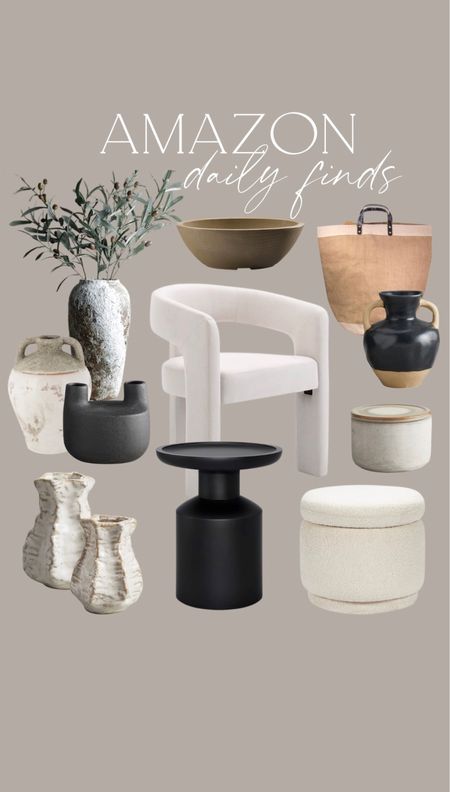 Accent chair
End table
Vases
Ottoman
Pottery
Home decor
Basket


#LTKFind #LTKhome #LTKunder100