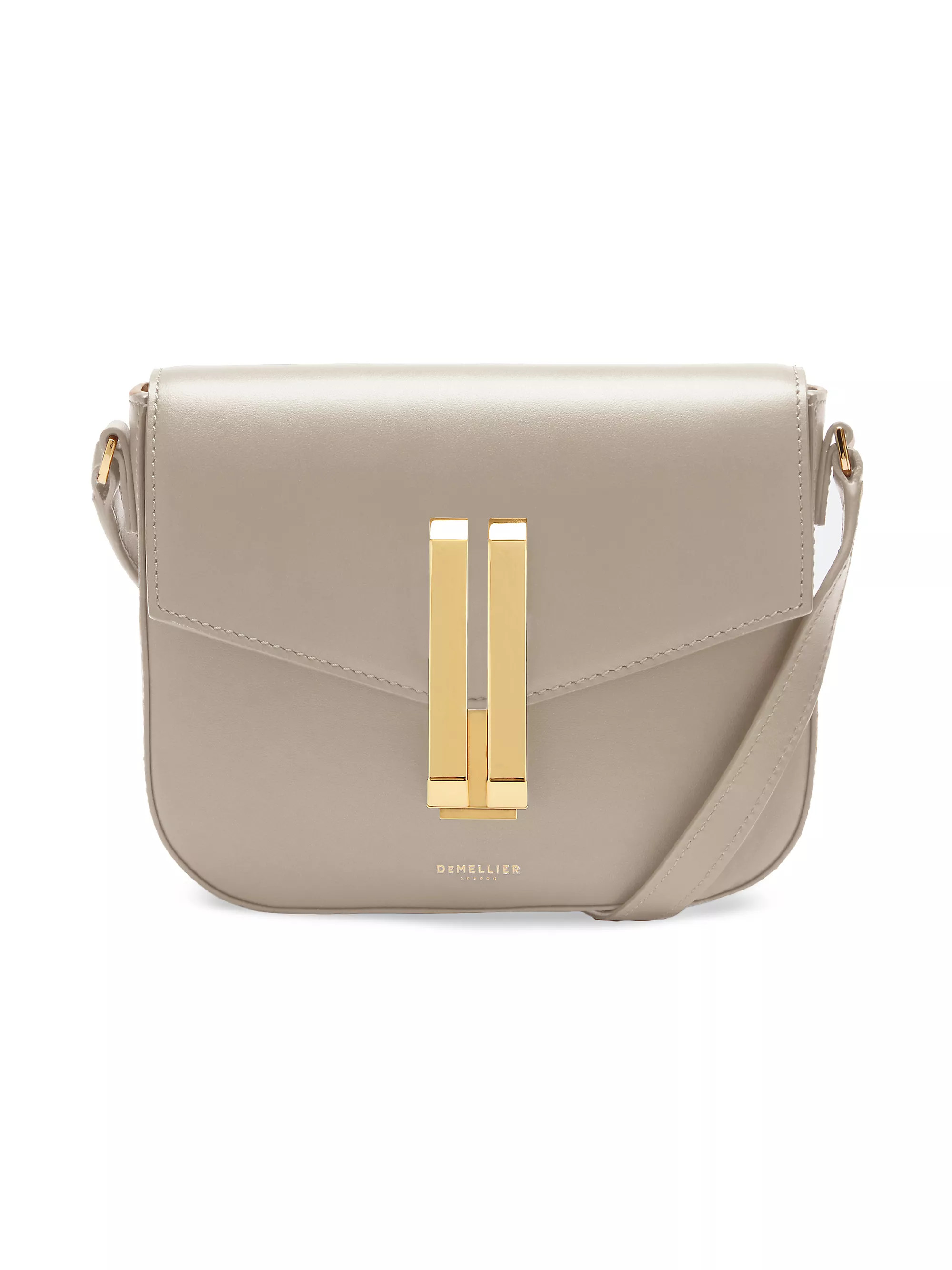 Shop DeMellier Small Vancouver Leather Crossbody Bag | Saks Fifth Avenue | Saks Fifth Avenue