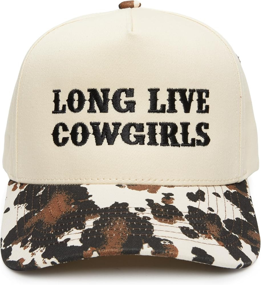 Funky Junque Trucker Hat Women Men 2-Tone Baseball Cap – Vintage Western Style Embroidered Snap... | Amazon (US)