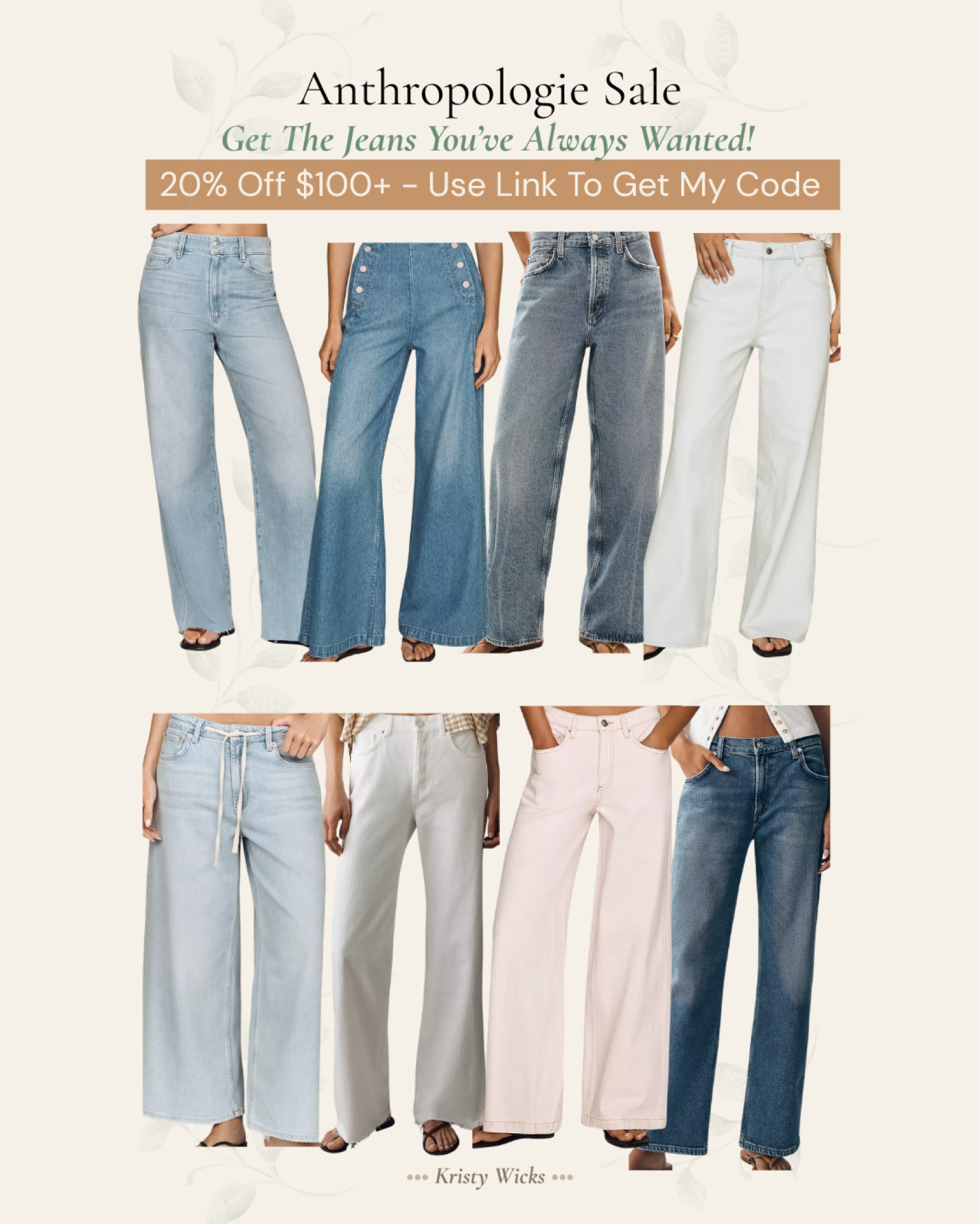 Use code:ANTHRO20 at checkout on orders $100+ for 20% off your purchase.

#LTKWorkwear #LTKSaleAlert #LTKTravel