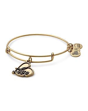 Alex and Ani Love Charm Expandable Wire Bangle | Bloomingdale's (US)