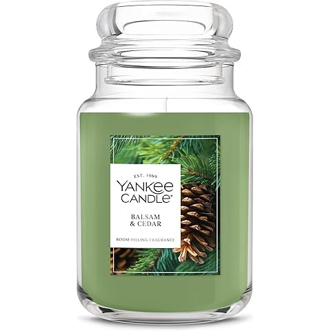 Yankee Candle Sage & Citrus, Scented Candle, 22oz Large Jar with up to 150 Hour Burn Time, Giftab... | Amazon (US)