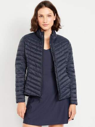 Water-Resistant Narrow-Channel Puffer Jacket | Old Navy (US)