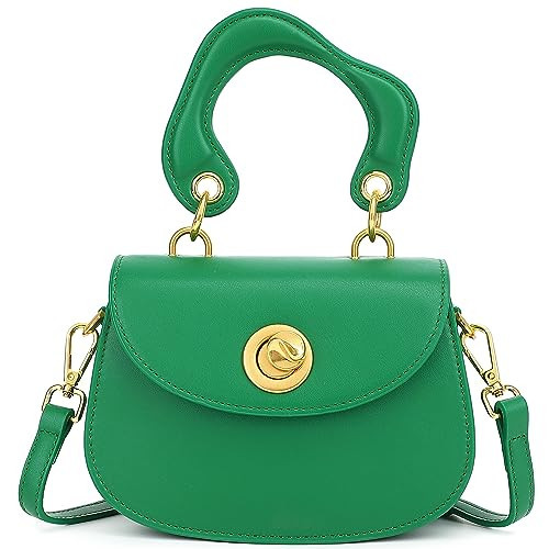 Scarleton Crossbody Bags for Women, Purses for Women, Satchel Shoulder Bag, Lightweight Gold Chain Crossbody Bag Purse, H210613 - Green | Amazon (US)