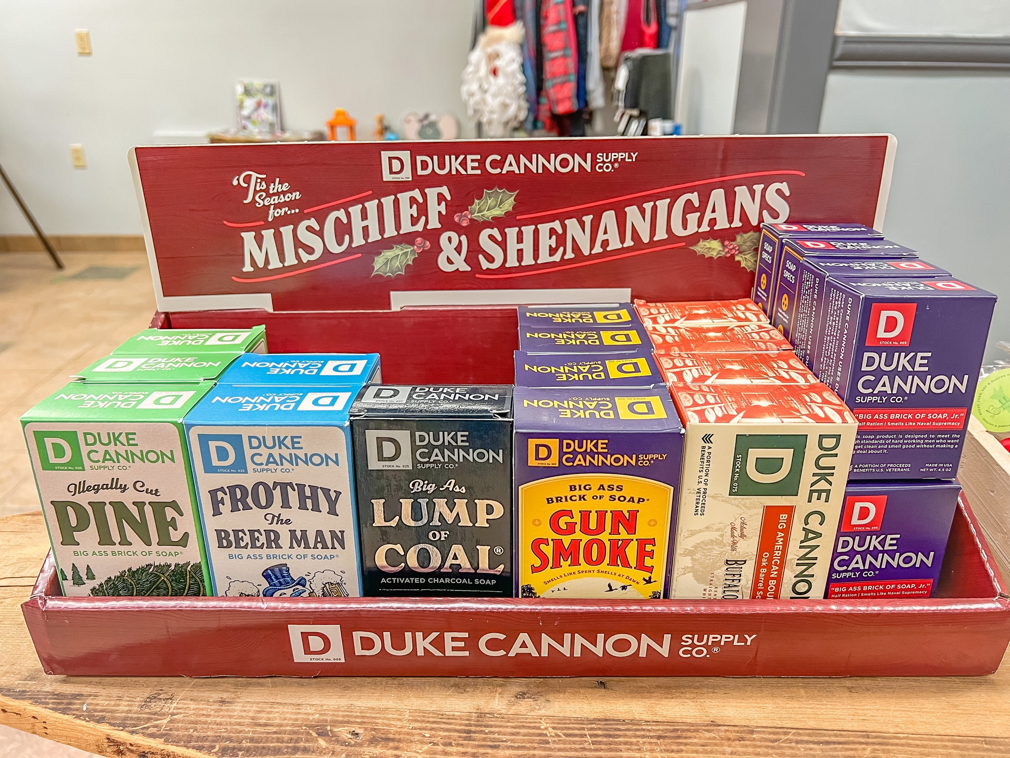 Gift Guide 🎁 Need a gift for any man in your life?! 

This Duke Cannon soap is a favorite in our house, this is one of my go-to gifts every year from my husband! 

Check them out on Amazon OR support a small business — thebrokencactusco.com 

#LTKbeauty #LTKSeasonal #LTKGiftGuide