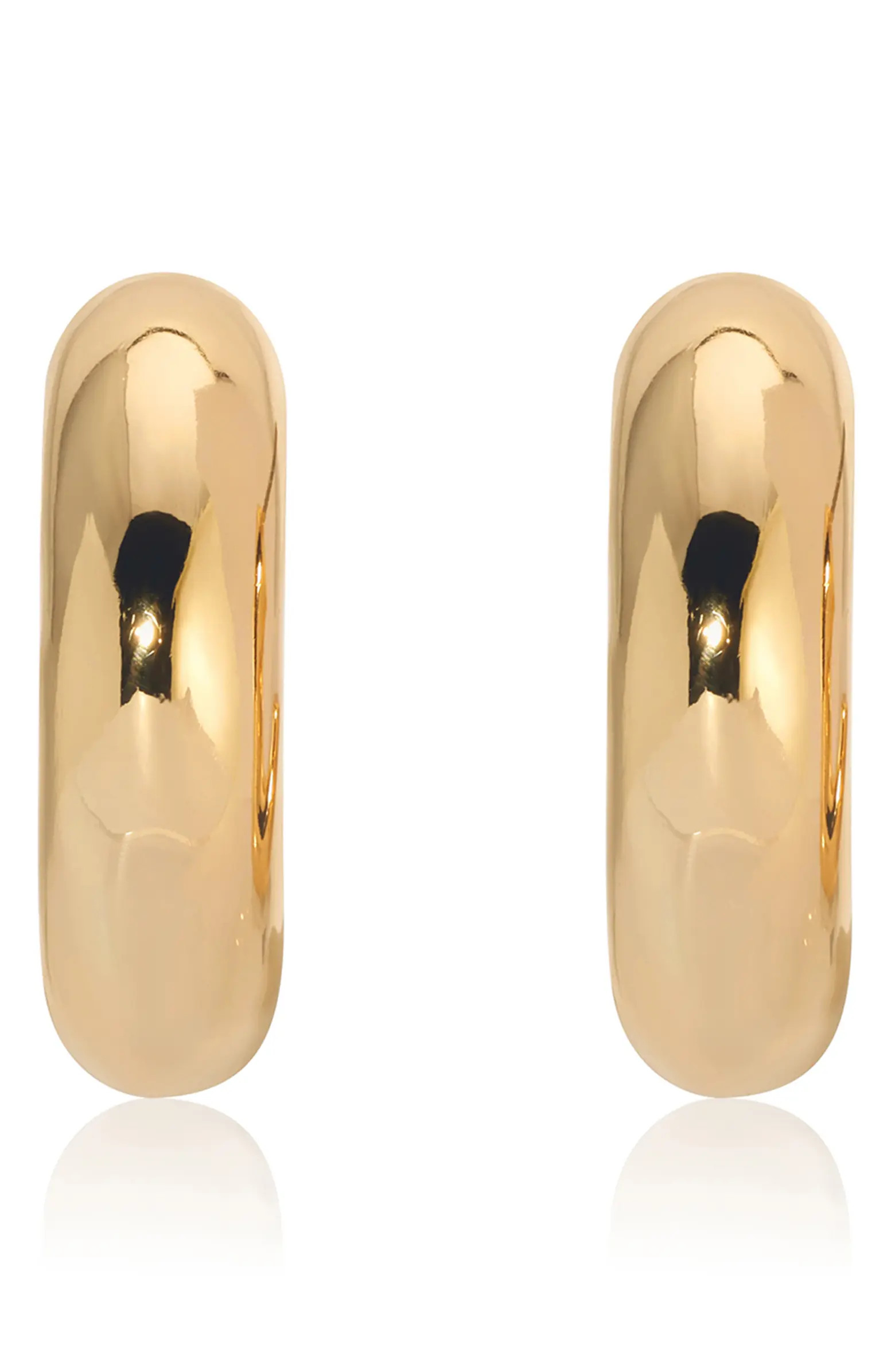 Mini Thick Classic Hoops | Nordstrom