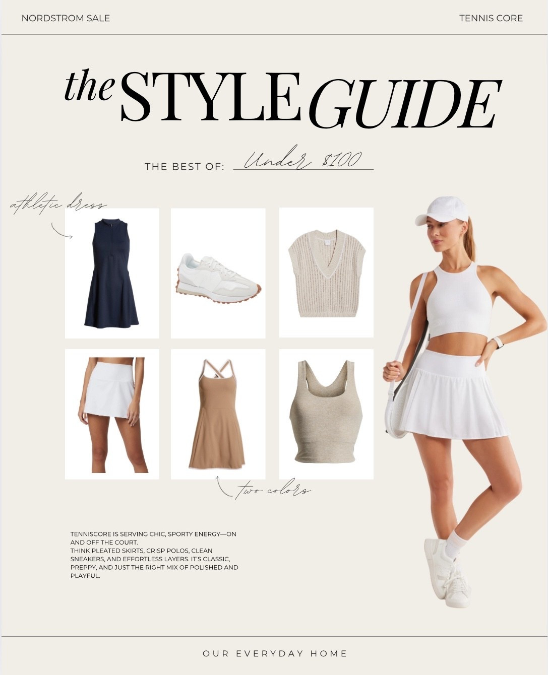 Tennis core and athleisure is trending on and off the court! 

Nordstrom Anniversary Sale 

#LTKStyleTip #LTKSaleAlert #LTKActive