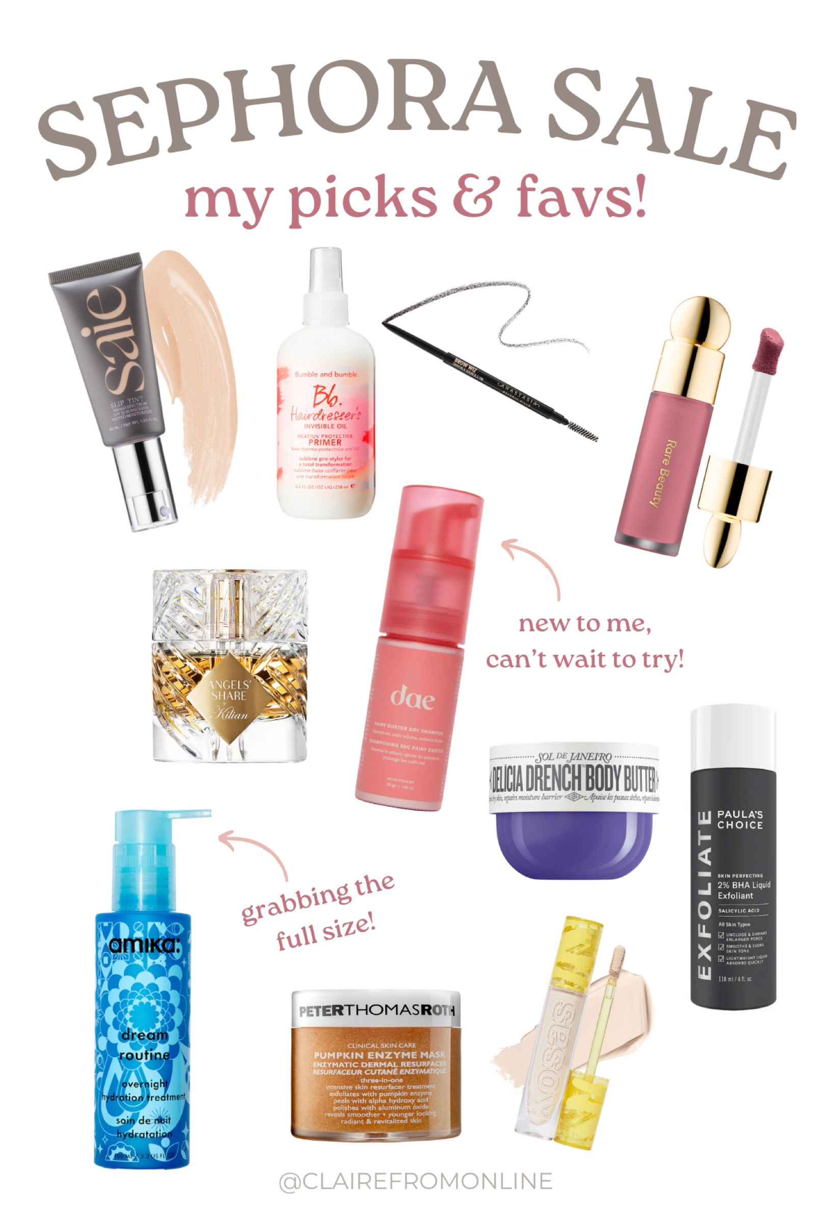 my picks & favs!!! I always take full advantage of sephora’s sale every April 🫶🏼

#LTKbeauty #LTKxSephora #LTKGiftGuide