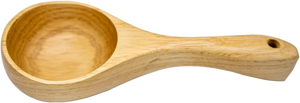 Wooden Scoop Ladle, Solid Wood Kitchen Rice Scoop Multipurpose Large Serving Soup Tablespoon for ... | Amazon (US)