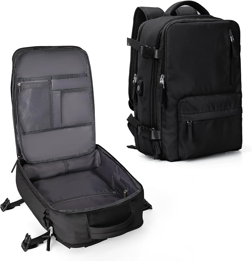 WONHOX Large Travel Backpack Carry on Flight Approved Laptop Work Business Backpack for Women Men... | Amazon (US)