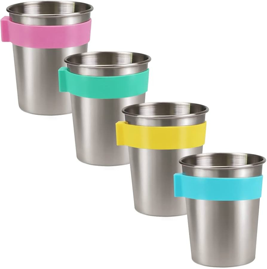 SOPHICO Magnetic Hanging Cups for Toddlers Kids and Adults, Hanging Cup on Fridge or Water Cooler... | Amazon (US)