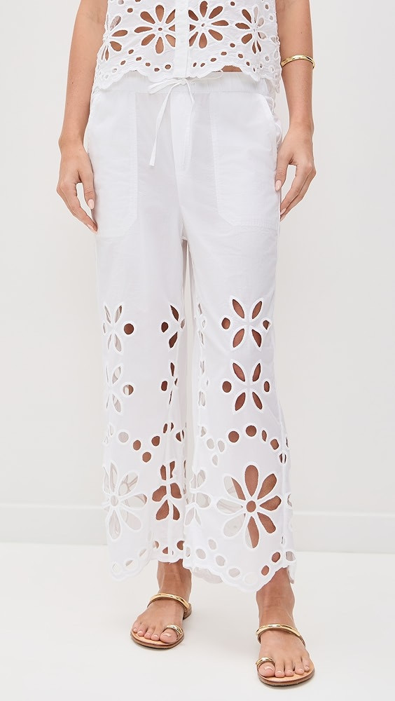 Splendid Emma Eyelet Pants | Shopbop | Shopbop