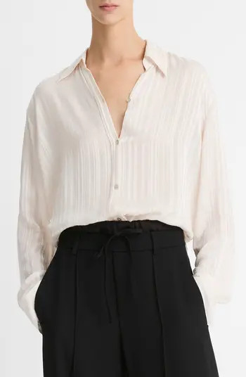 Tonal Stripe Button-Up Shirt | Nordstrom Rack