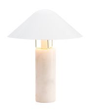 18in Marble Table Lamp | Marshalls