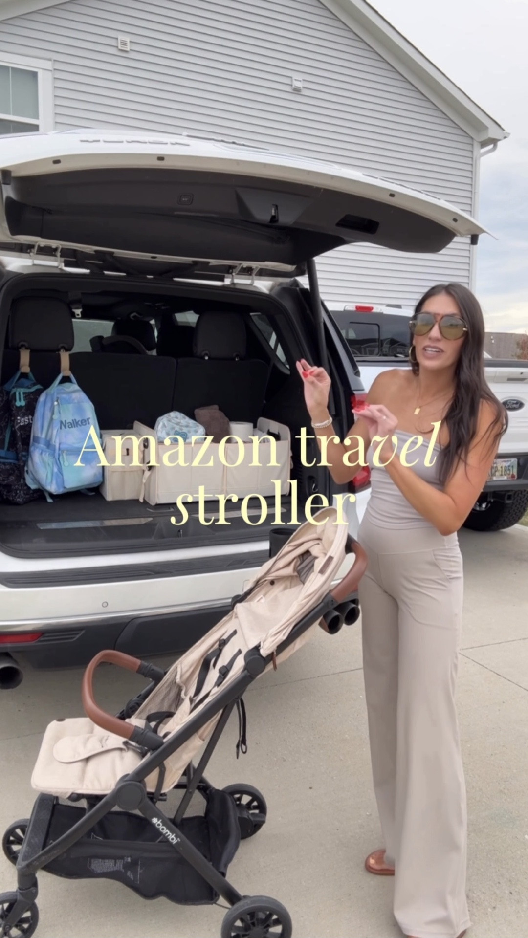 We love our Amazon travel stroller
It has gone on so many trips with us & my toddler loves it! 
Comes with storage bag & fits in an overhead bin

#LTKmomlife #LTKTravel #LTKKids