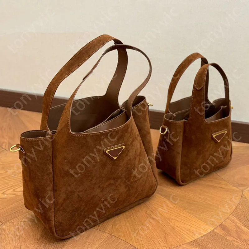 2 Sizes Designer Tote Bag For Women Autumn Winter Luxury Suede Bags Shoulder Bags Crossbody Handb... | DHGate