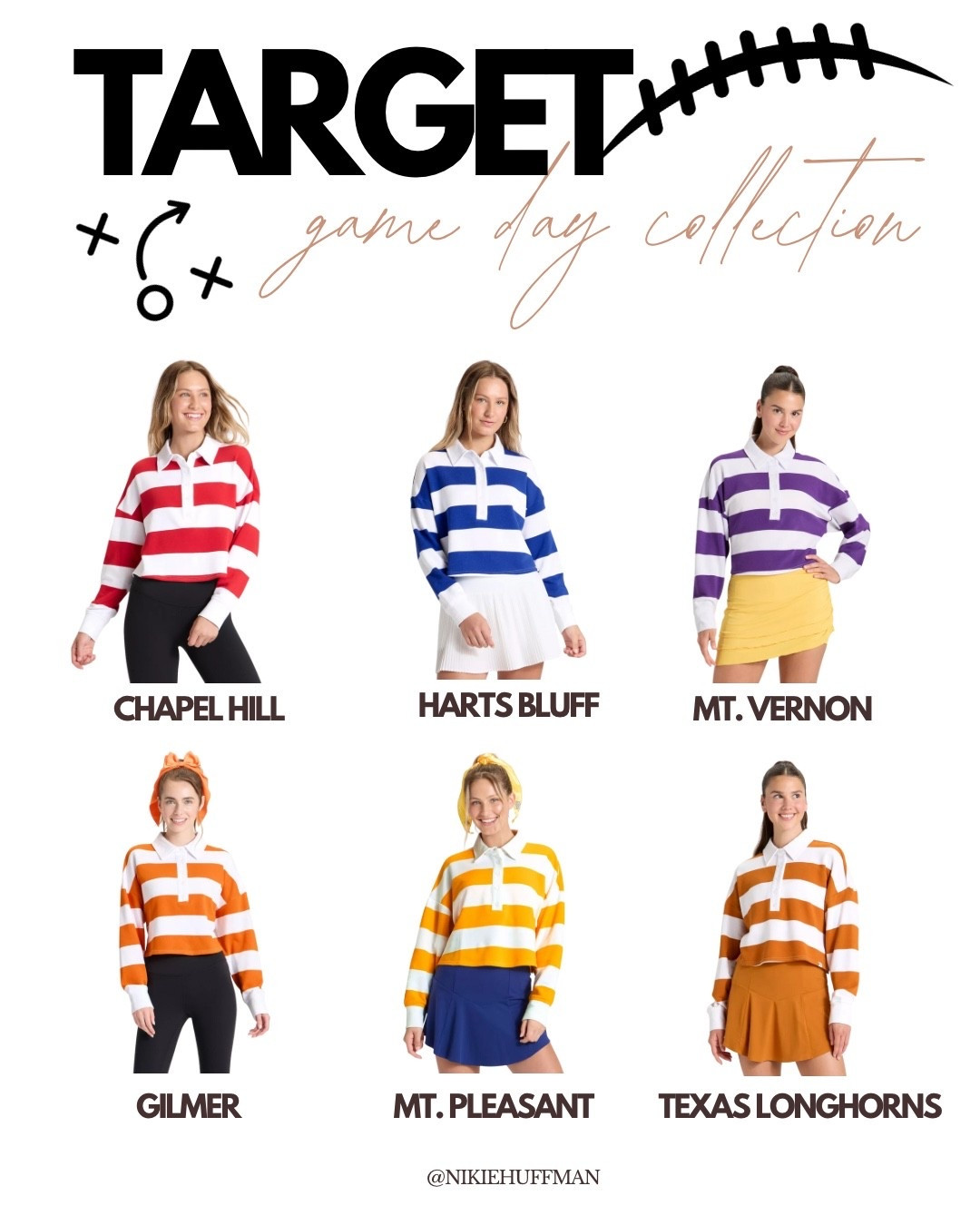 How cute are these game day crops for the fall? I rounded up my local favs for you plus my Longhorns! 🤍

#LTKSeasonal #LTKFindsUnder50 #LTKStyleTip