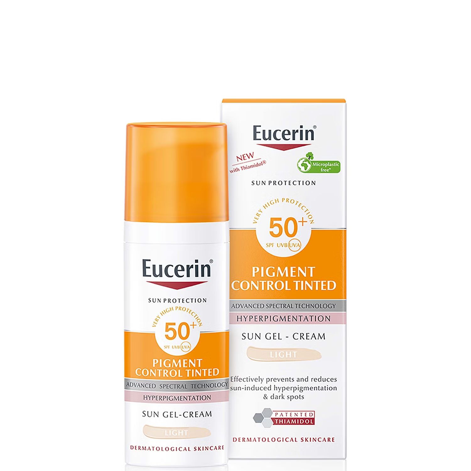Eucerin Sun Face Pigment Control Tinted Light SPF50 50ml | Look Fantastic (UK)