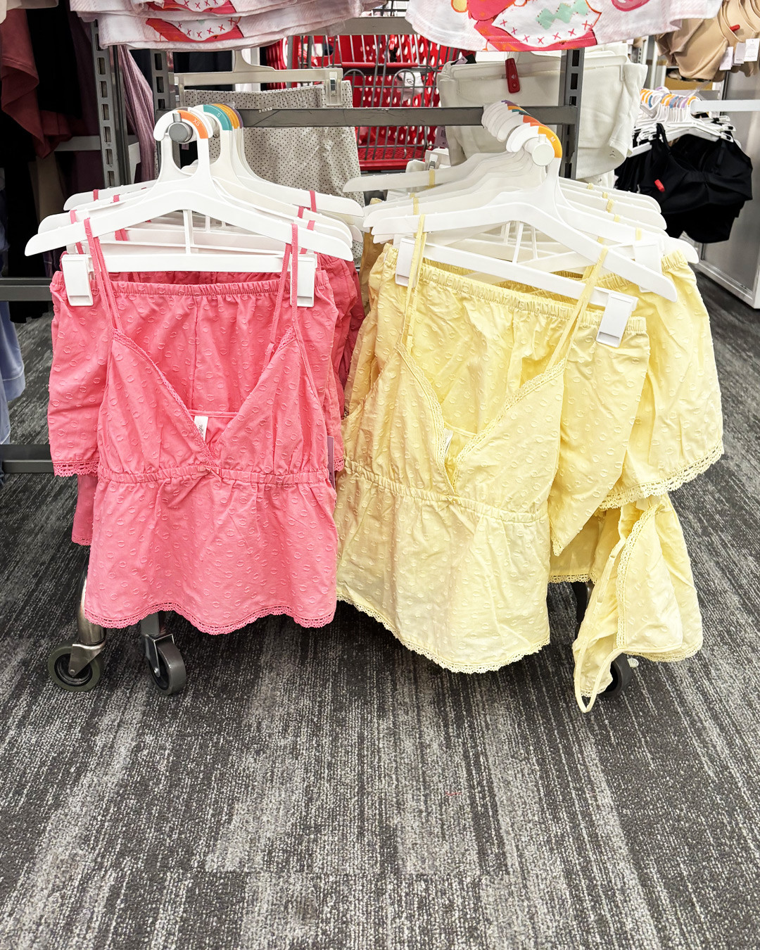Lace Trim Top and Shorts Pj Set
#targetfinds #targetlove #womenspajamas

 

 #LTKSeasonal