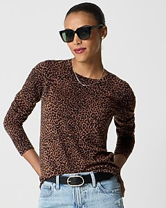 Leopard Teddie sweater | J.Crew Factory