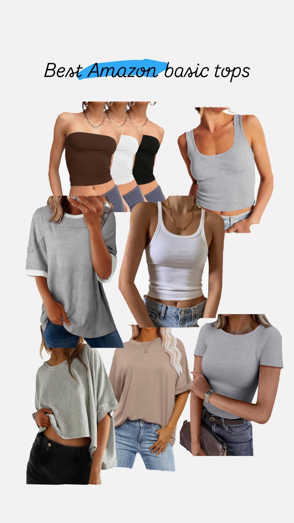 Best Amazon basic tops

#LTKootd #LTKgrwm #LTKSaleAlert