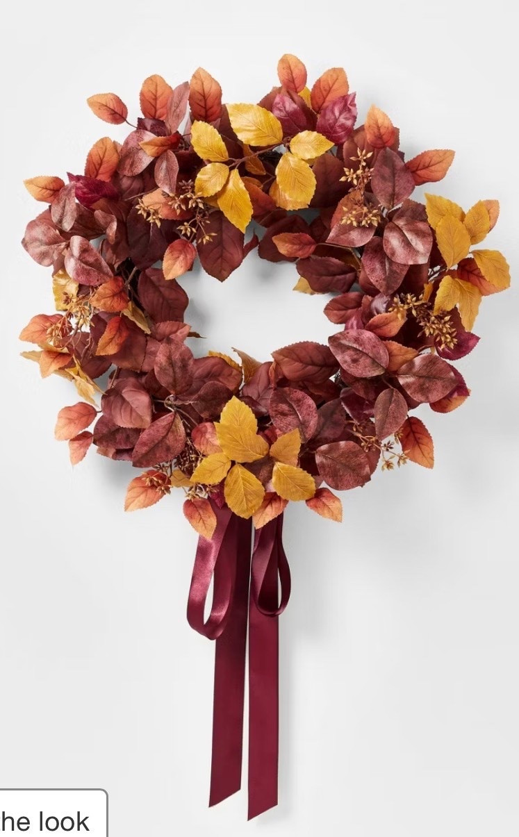 Mixed Fall Leaf Wreath - Threshold™ designed with Studio McGee

#LTKSeasonal #LTKHome #LTKdayinmylife