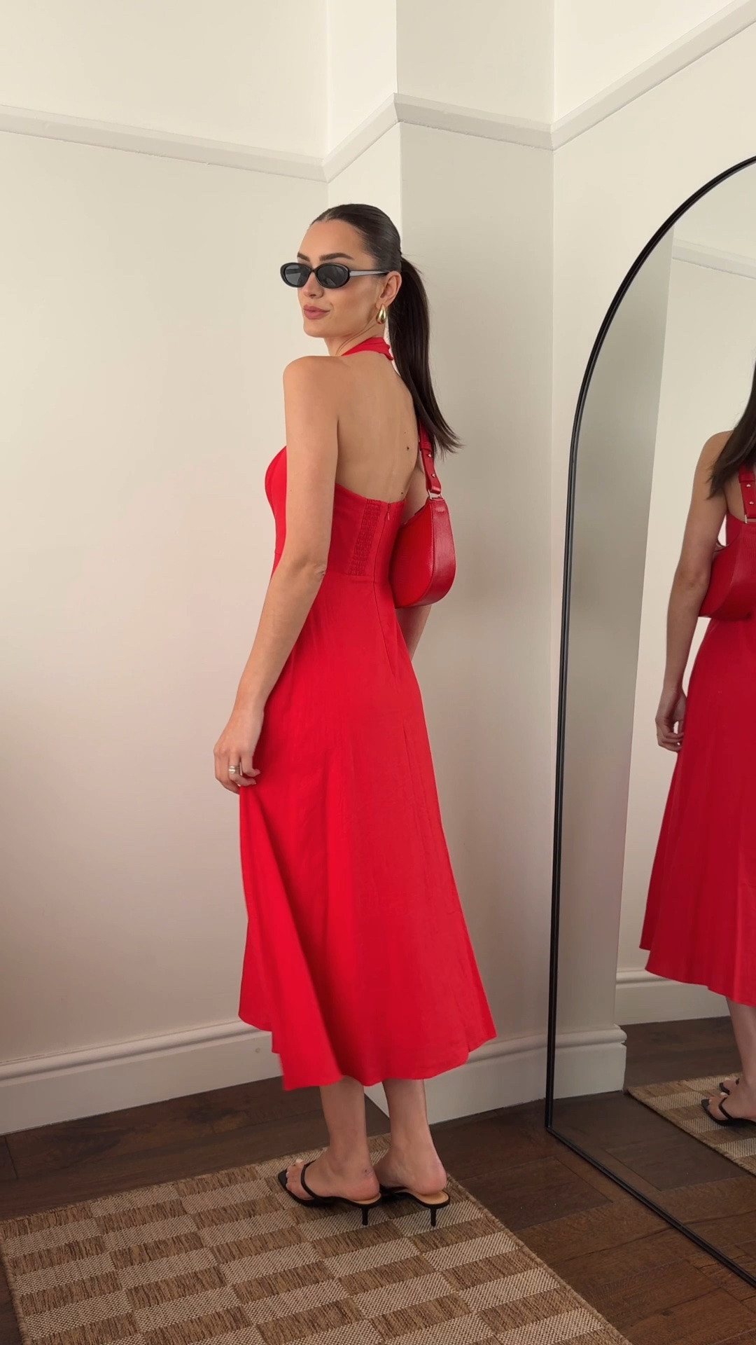 7 Days, 7 Outfits for Summer: Day 5 ☀️ This red halterneck dress is an oldie from @forevernew ❤️ A reminder to re-wear what’s already in your wardrobe!

#LTKsummer #LTKdresses #LTKstyletip