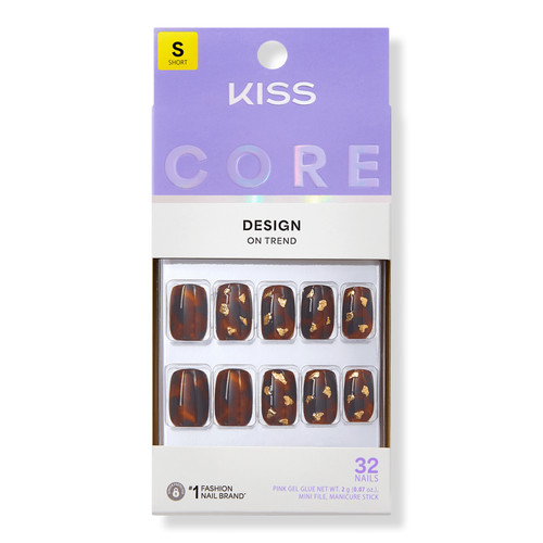 Core Design Short Squoval Press On Nails, Your Time | Ulta
