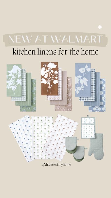 NEW AT WALMART ✨

kitchen linens for the home 😍🤍 in beautiful block prints, mitt sets, and floral patterns! I love these so much and can’t beat that price either!

#newatwalmart #walmarthome #walmartfinds #kitchendecor #kitchenlinens 

#LTKFindsUnder50 #LTKHome #LTKFindsUnder100