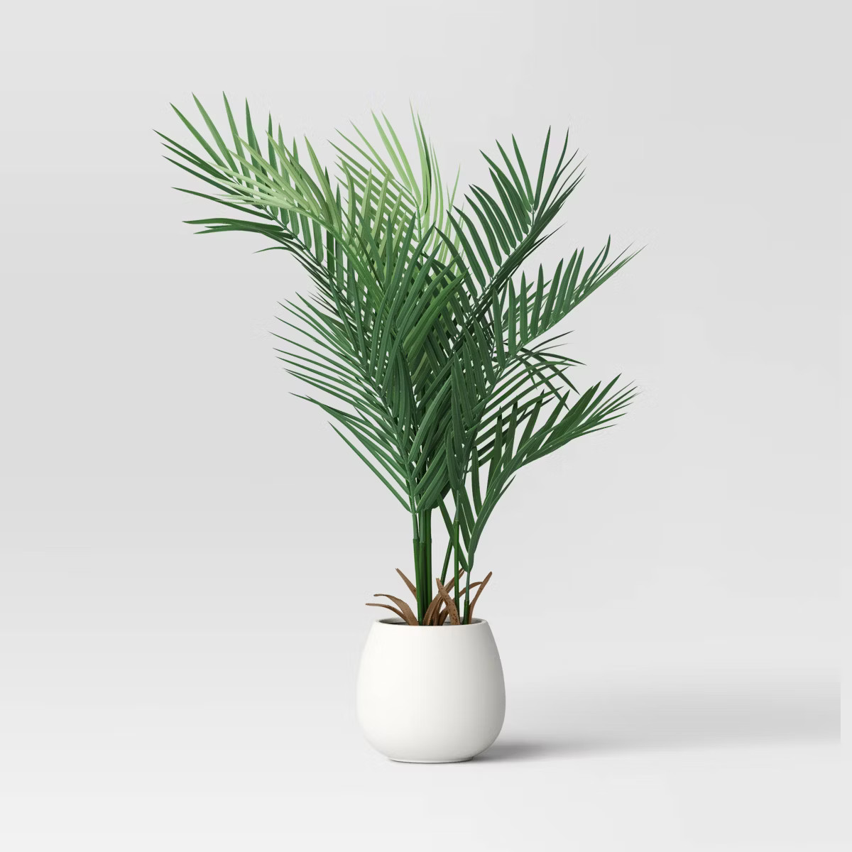 30" Large Phoenix Palm Artificial Plant - Threshold™: Faux Foliage, Indoor/Outdoor Decor, Ceram... | Target